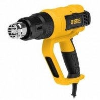 Фен технический 2000Вт, 250-500 л/мин, 50/600 °С, 4 насадки, 3 режима, HG-2000M, 3 режима Denzel