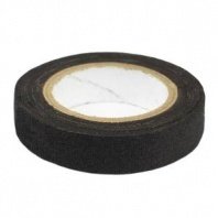 Изолента х/б 100г, 18мм х 7м, черная, Политех