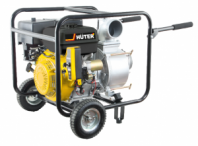 Мотопомпа 15,0л.с., 4-х такт., 1800л/мин, грязная вода, глубина 8м, напор 32м, MPD-100 Huter
