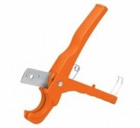 Ножницы для резки труб из ПВХ до 19мм, Труборез для пласт. труб и резиновых шлангов пружинный механизм Truper