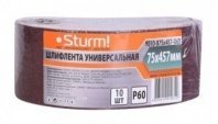 Лента шлифовальная 75х457 мм, Р60, 10шт, Sturm!