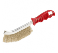 Щётка по металлу ручная загнутая (латунная проволока) Н