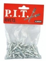 Заклепки алюминиевые P.I.T. HHDR03-0624 (2.4x6 мм, 100 шт в уп.)