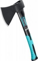 Топор 1180г фиберглассовая ручка, кованый 430мм, 1000/1180г, СИБИН