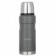 Термос Торнадо 0,60л для напитков,нерж.сталь SATOSHI