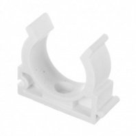 Опора для трубы без крепления ПП 40мм белая РосТурПласт