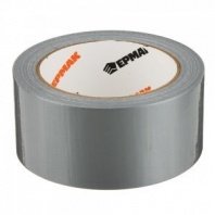 Лента клейкая армированная 48ммх25м серебряный ЕРМАК