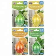 Ароматизатор для холодильника, 4 аромата (лимон, мята, огурец, цитрус) NEW GALAXY