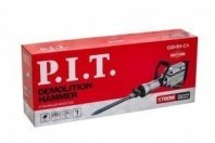 Молоток отбойный HEX30 электрич. P.I.T. GSH65-C4 (1700Вт, 42Дж, 1850 уд/мин, пика, зубило, масленка)