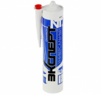 Герметик силикон.  ЭКСПЕРТ  универсальный прозрачный  280 мл