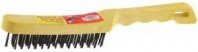Щетка ручная 3-рядная, пласт. ручка, стальная, (35015-3) STAYER