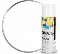 Эмаль белая матовая 520мл акриловая, Лакра Color