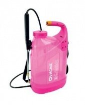 Опрыскиватель аккумуляторный 7л садовый Polyagro Фуксия