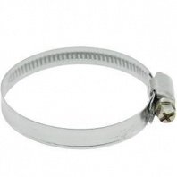 Хомут червячный 40-60мм, 5шт. накатный, нерж.сталь, Политех