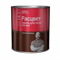 Эмаль ПФ-266 терракот 2,7кг, для пола, алкид, Расцвет