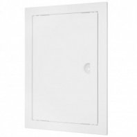 Лючок ревизионный 150х150мм, пластик-АВС, с ручкой, Эра, Л1515Р