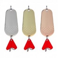 Блесна колеблющаяся "Шумная" 20гр, 3 цвета AZOR FISHING камуфляж