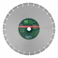 Алмазный диск сегмент 400х25,4мм, сухой и мокрый рез, "Бетон" Сибртех