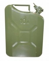 Канистра 10л (металл) для топлива LION