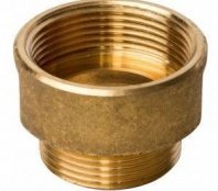 Переходник удлиненный с 1/1 на 3/8 (1/2"F-3/8"M) (10/350) лат.