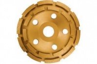 Чашка алмазная 125мм зачистная двухрядная Pobedit