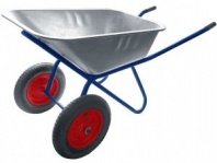 Тачка 2-кол строительная 90л