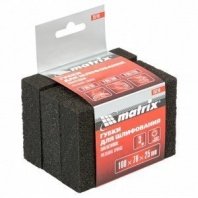 Набор губок для шлифования 100х70х25мм, 3 шт., Р60/80, Р60/100, Р80/120, средняя жестк. Matrix