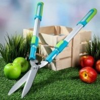 Кусторез 740 мм, телескопические рукоятки, Grandy, рук алюминий, 402517