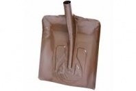 Лопата снеговая-зерновая 470х350, д.40, оцинк без планки и без черенка