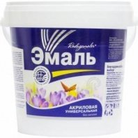 эмаль АКРИЛОВАЯ красная 0,9 кг(8) РАДУГА