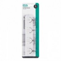 Крючки на планке, 4шт, WF-892 VETTA