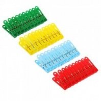 Набор прищепок 40шт, пластик, 1/100 ПБ-020, VETTA