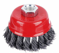 Щетка металл. для УШМ "Чашка" (крученая), 65 мм/М14 мм ЕРМАК   656-044