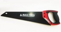 Ножовка по дереву 400мм, средний зуб, 7 TPI, зуб 3,5мм, средний зуб, 3D, тефлон, двухкомп. рукоятка, MaxiTool