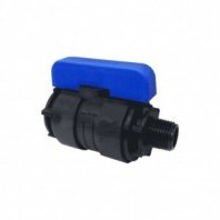 ПНД кран 1 1/2"-2", внутр/наруж, шаровой, Valfex