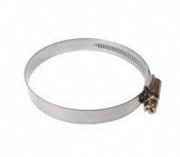 Хомут червячный 60-80мм нержавеющая сталь ширина ленты 12мм JTC /1/50/500