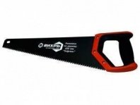 Ножовка по дереву 450мм, средний зуб, 7-8 TPI, зуб 3мм, 3D, двухкомп. рукоятка, Вихрь