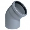 Уголок канализационный 110 мм, 67 °, Мультимирпласт, внутренний, полипроп