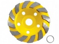 Чашка алмазная 125мм зачистная турбо, InWork