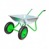 Тачка садовая 2-кол 65л 120кг на пневмоколесе REDVERG RD-WB120R