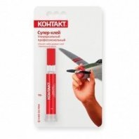 Супер-клей Универсальный профессиональный 10 г, бл., арт. КМ 120- Б10, шоу-бокс(10) 22299 КОНТАКТ