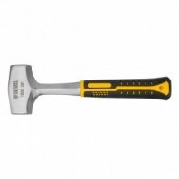 Кувалда 1 кг, цельнометаллическая, двухкомпонентная ручка Denzel