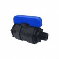 ПНД кран 1"-1/2", внутр/наруж, шаровой, Valfex, 1210012100100