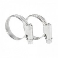 Хомут червячный 20-32мм, 50шт, ширина 0,7мм, (упак. 50 шт) REXANT