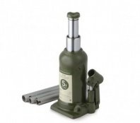 Домкрат гидравлический бутылочный 5 т, h подъема 222-500мм, двухштоковый Дело техники ДТ