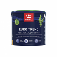 Краска для обоев и стен EURO TREND А мат 2,7л ТИККУРИЛА