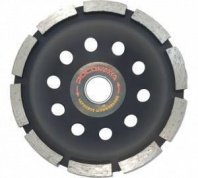 Чашка алмазная 125мм зачистная однорядная сегментная РОСОМАХА