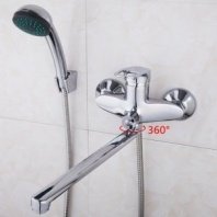 Смеситель для ванны, Frap, с картриджем, хром, F22004