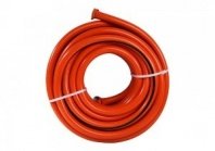 Шланг полив. 4-х слойный 1 20м армир., оранж+черн, без примес. Sturm