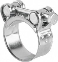 Хомут силовой 36-39мм, цинк (20 шт в пакете) STARFIX